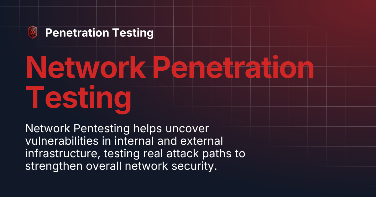 Network Penetration Testing | Penetration Testing